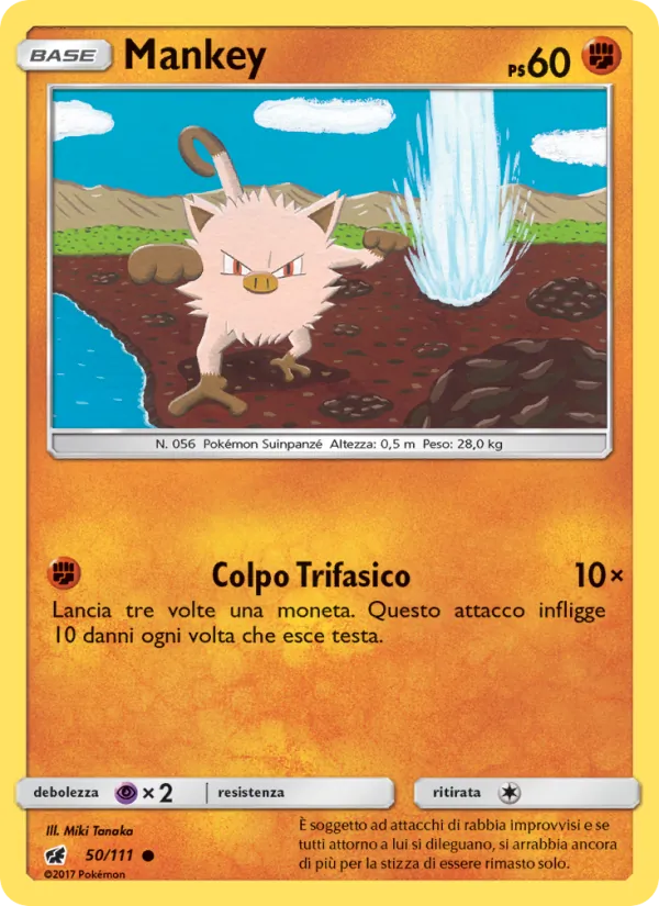 Mankey Invasione Scarlatta 50/111