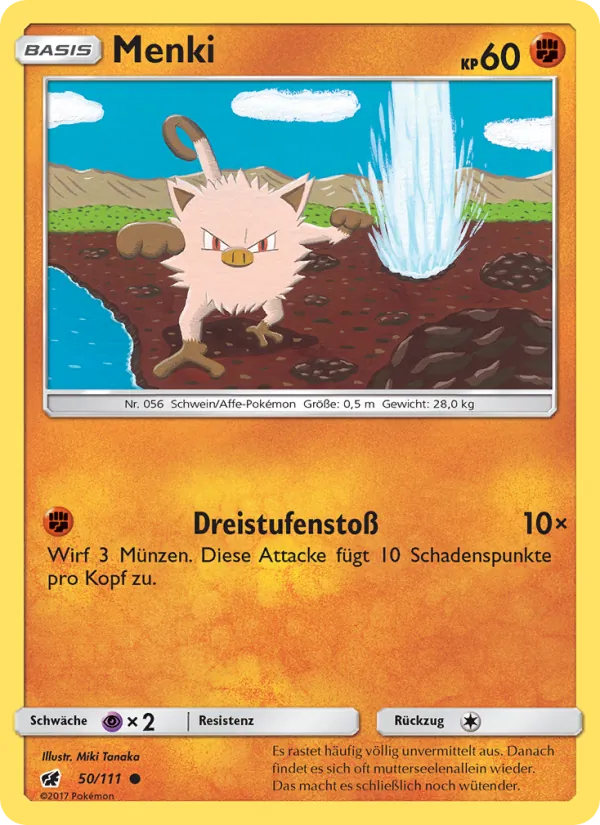 Menki Aufziehen der Sturmröte 50/111