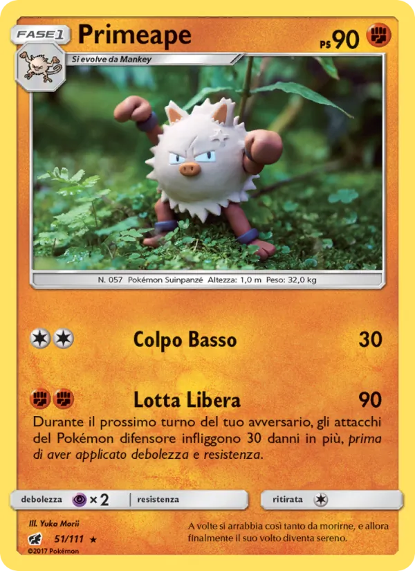 Primeape Invasione Scarlatta 51/111