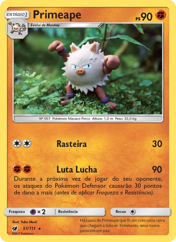 Primeape Invasão Carmim 51/111