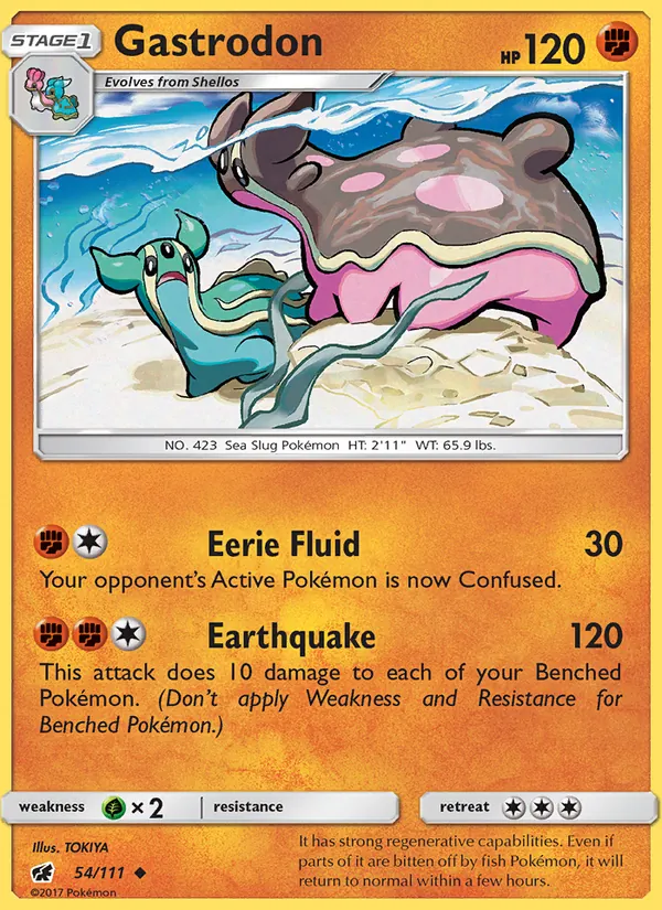 Gastrodon Crimson Invasion 54/111