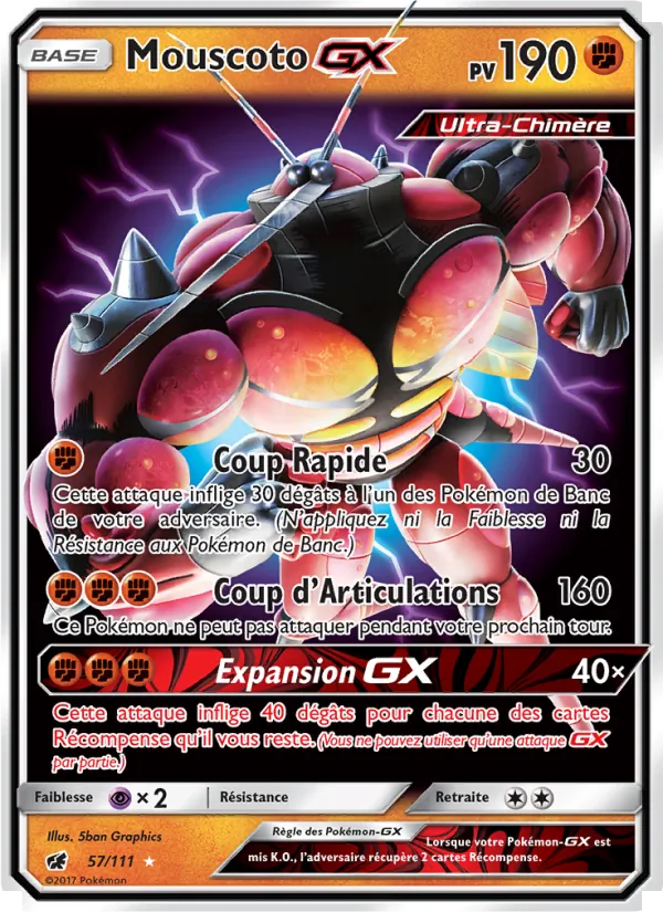 Mouscoto GX Invasion Carmin 57/111