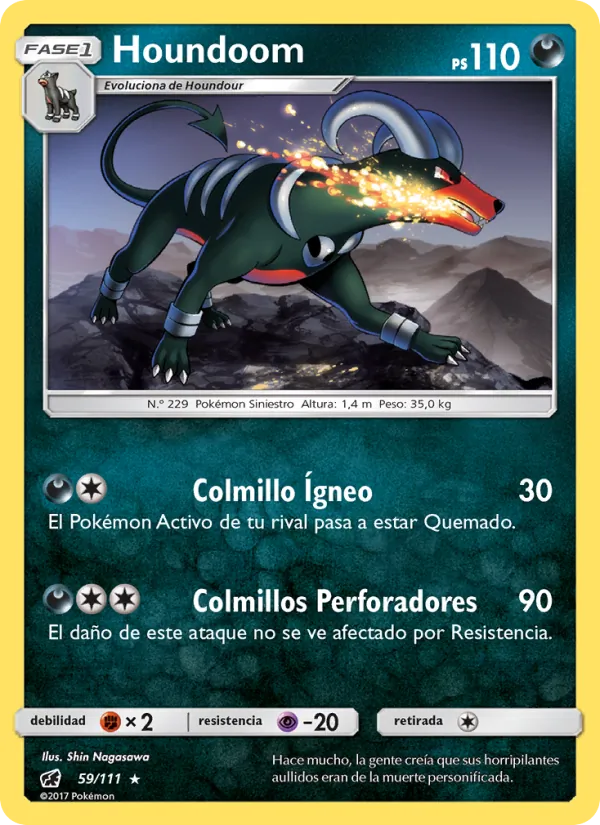 Houndoom Invasión Carmesí 59/111