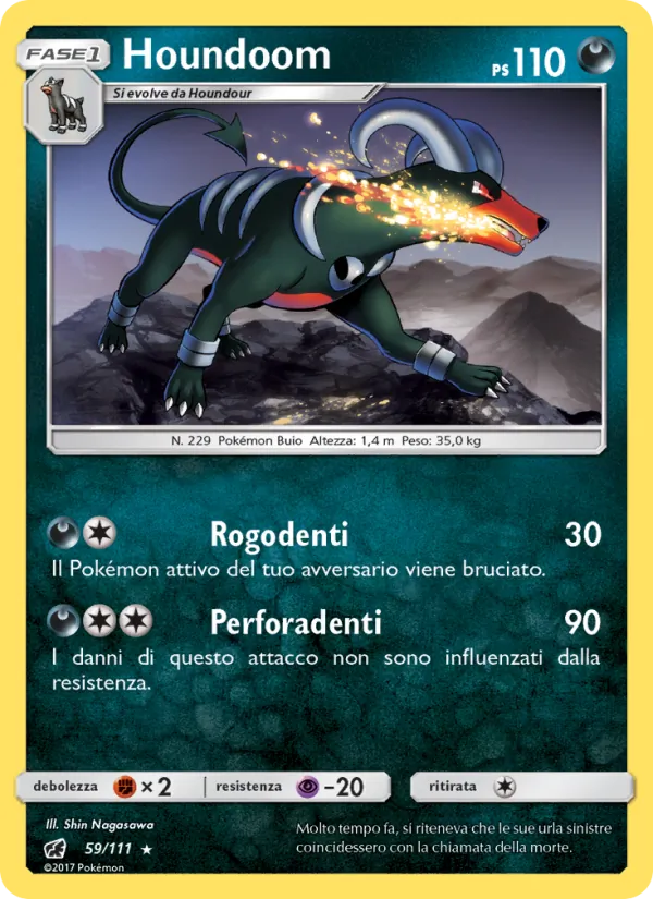 Houndoom Invasione Scarlatta 59/111