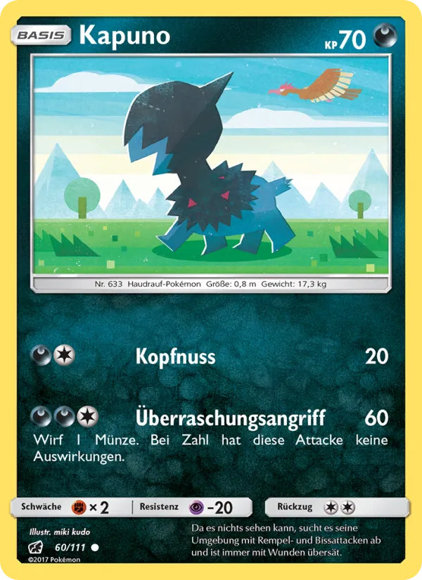 Kapuno Aufziehen der Sturmröte 60/111