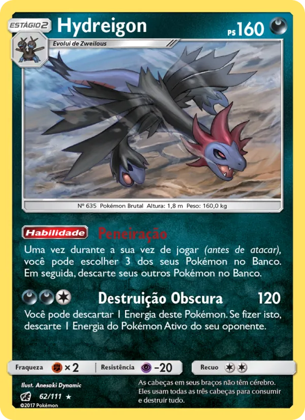 Hydreigon Invasão Carmim 62/111