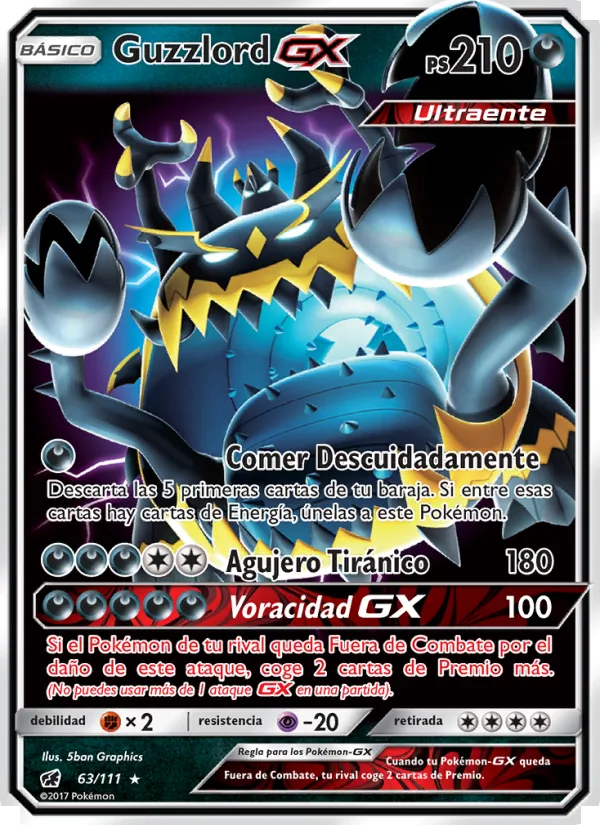 Guzzlord GX Invasión Carmesí 63/111
