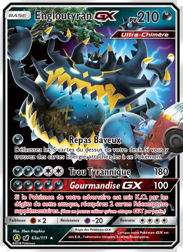 Engloutyran-GX Invasion Carmin 63a/111