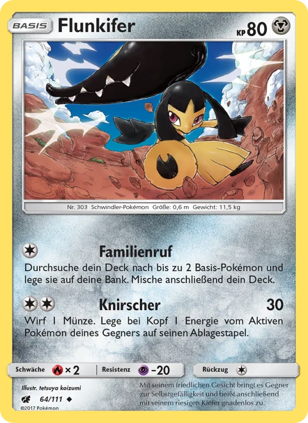 Flunkifer Aufziehen der Sturmröte 64/111