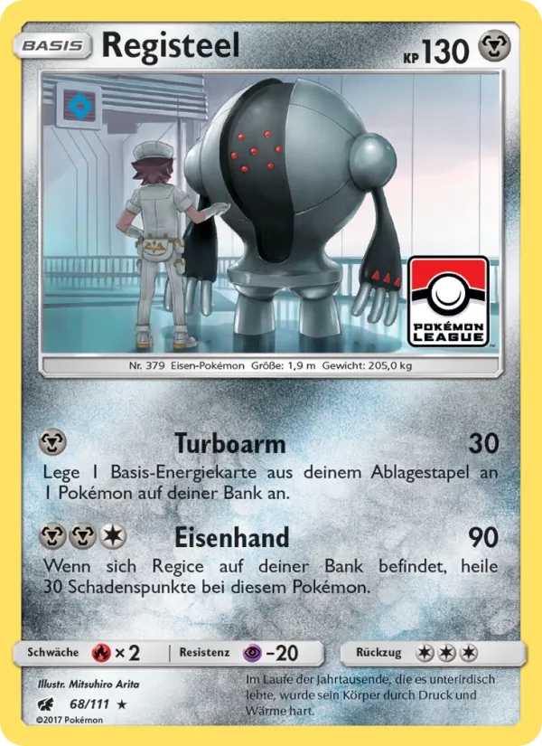 Registeel Aufziehen der Sturmröte 68/111