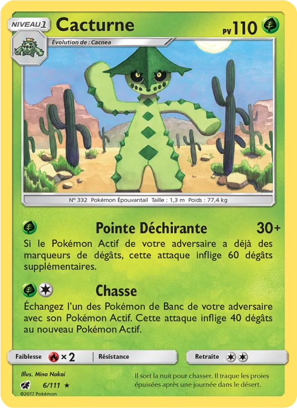 Cacturne Invasion Carmin 6/111