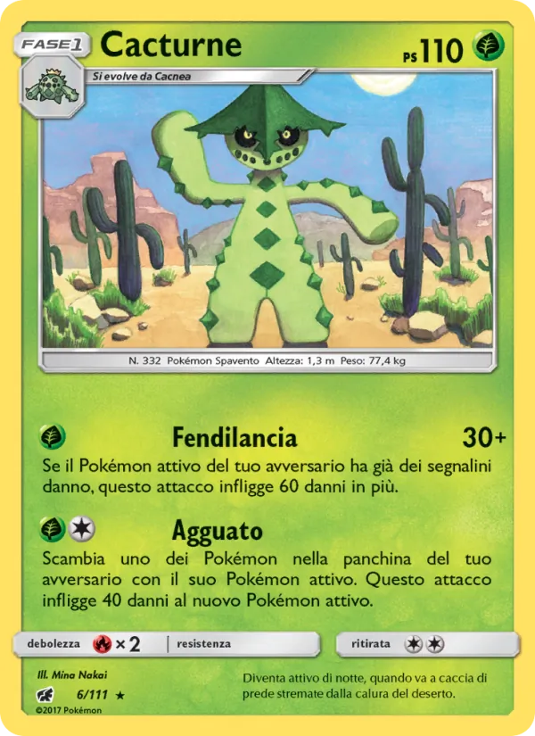 Cacturne Invasione Scarlatta 6/111