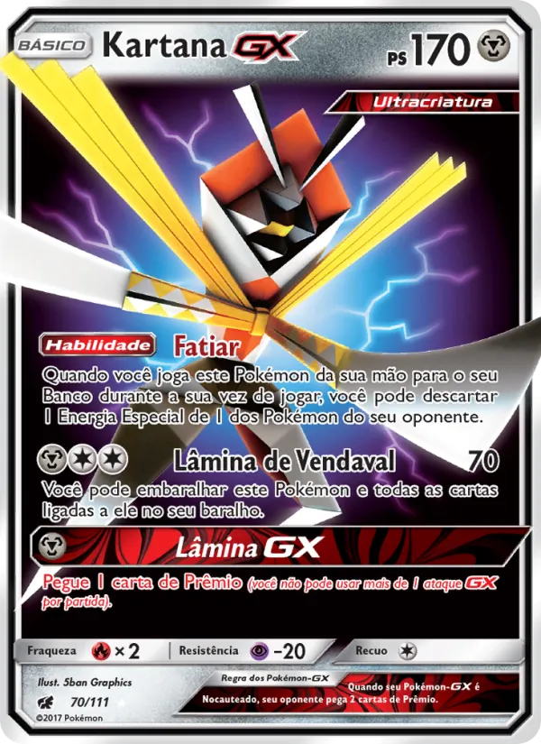 Kartana GX Invasão Carmim 70/111