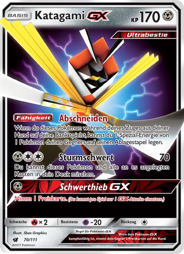 Katagami GX Aufziehen der Sturmröte 70/111