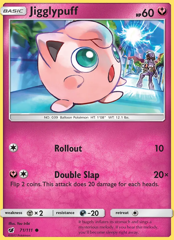 Jigglypuff Crimson Invasion 71/111
