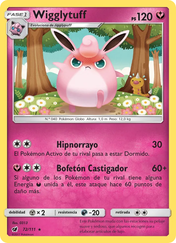 Wigglytuff Invasión Carmesí 72/111