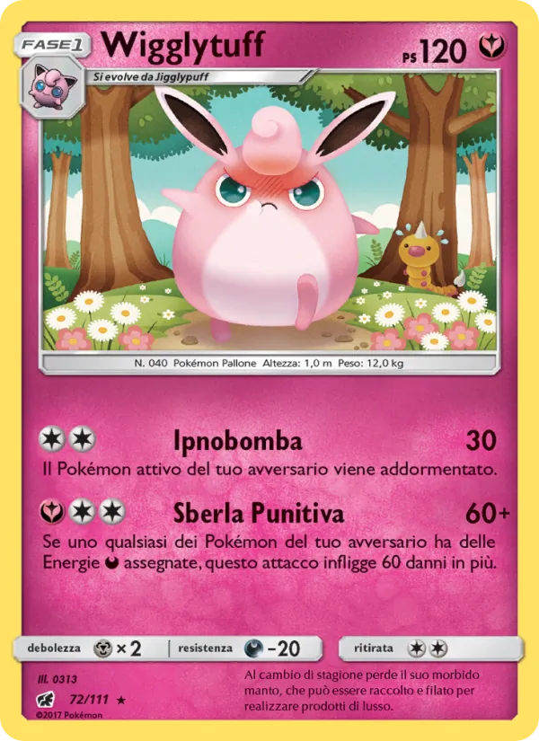 Wigglytuff Invasione Scarlatta 72/111