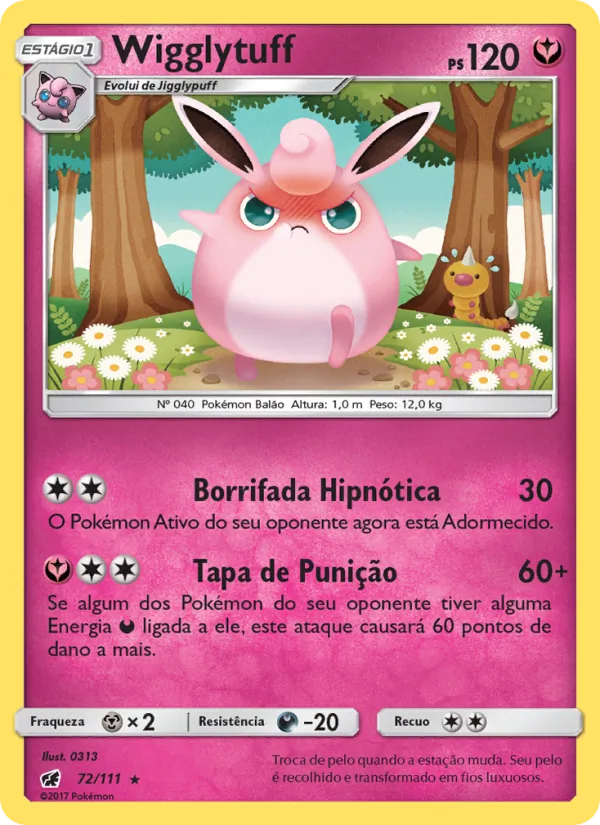 Wigglytuff Invasão Carmim 72/111