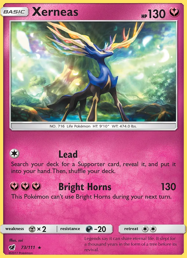 Xerneas Crimson Invasion 73/111