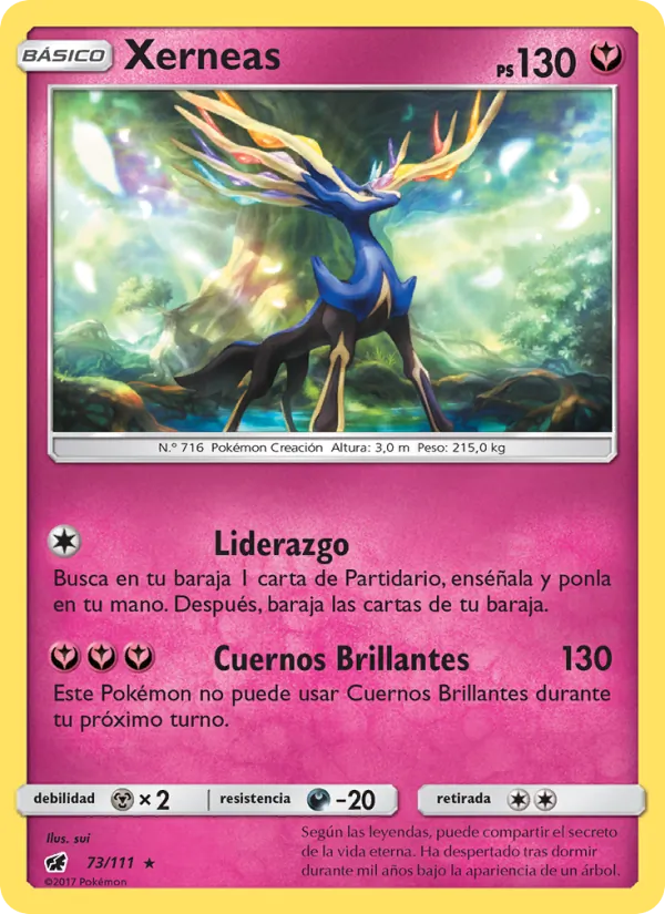 Xerneas Invasión Carmesí 73/111