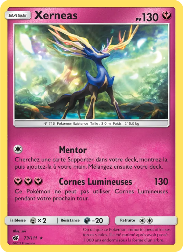 Xerneas Invasion Carmin 73/111