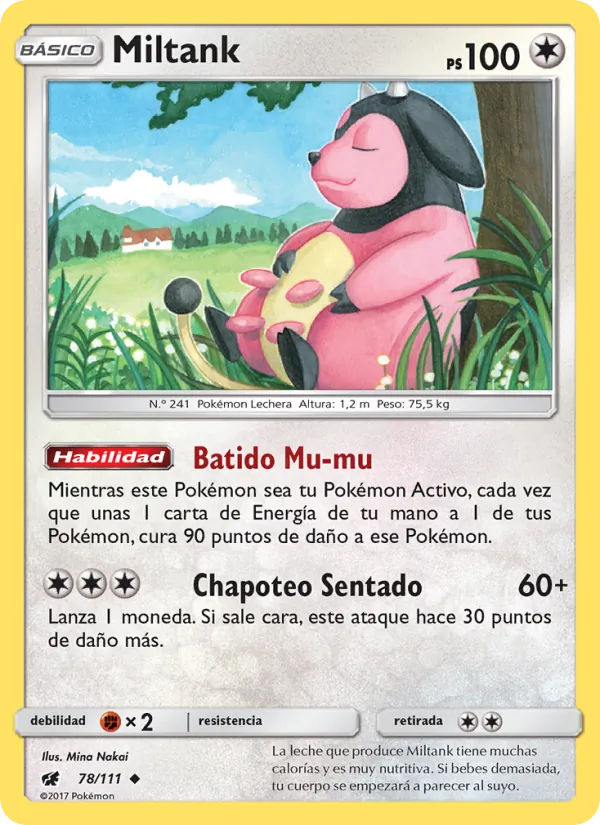 Miltank Invasión Carmesí 78/111
