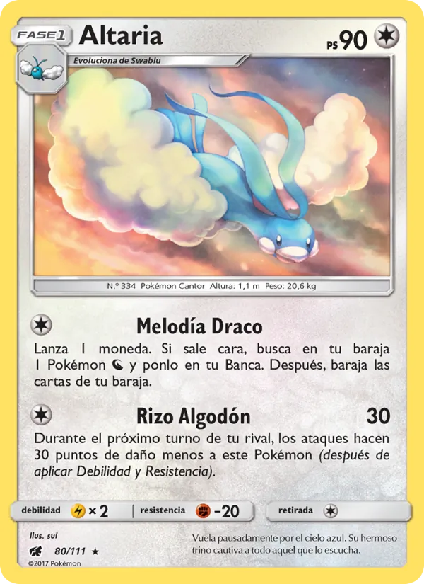 Altaria Invasión Carmesí 80/111