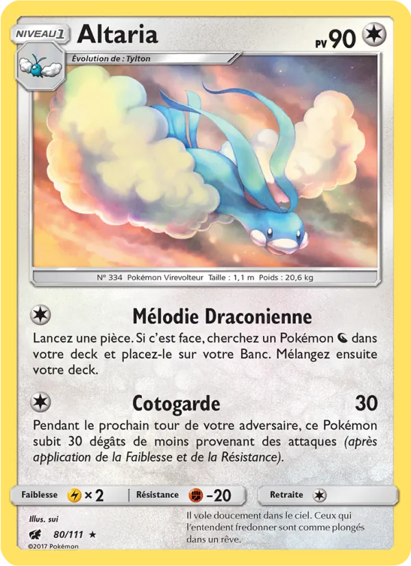 Altaria Invasion Carmin 80/111