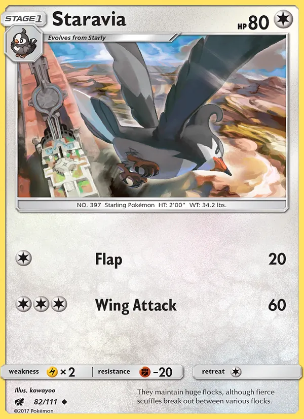 Staravia Crimson Invasion 82/111