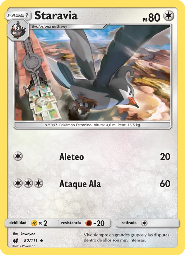 Staravia Invasión Carmesí 82/111