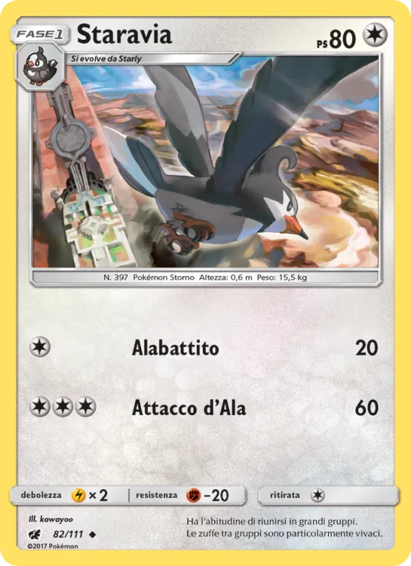Staravia Invasione Scarlatta 82/111