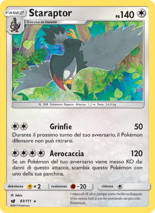 Staraptor Invasione Scarlatta 83/111