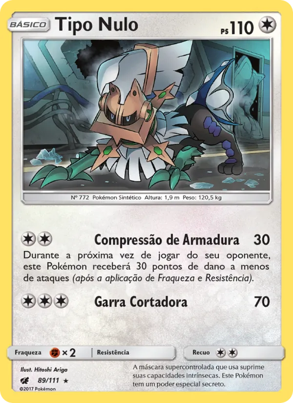 Tipo Nulo Invasão Carmim 89/111