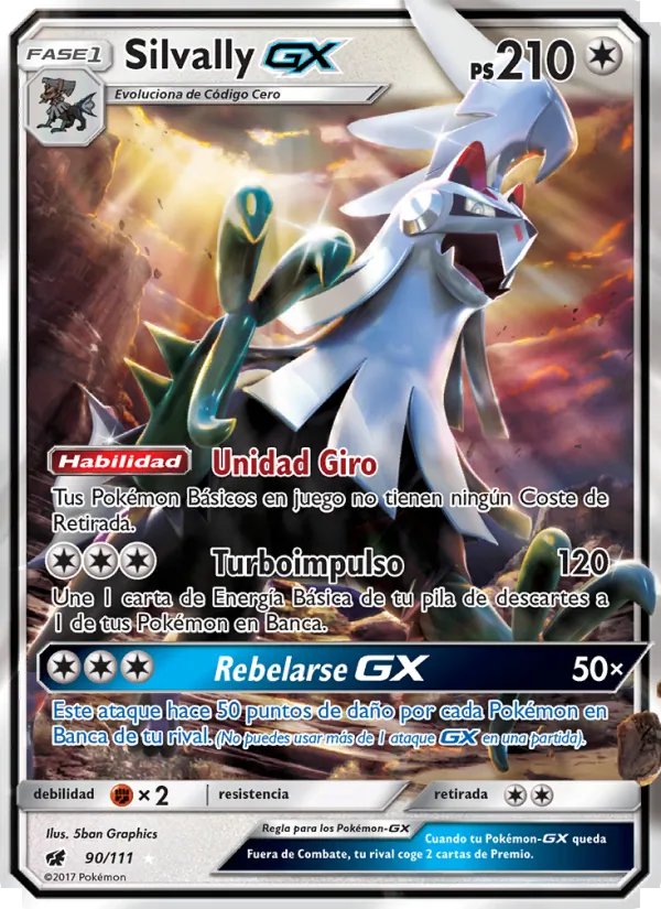 Silvally GX Invasión Carmesí 90/111