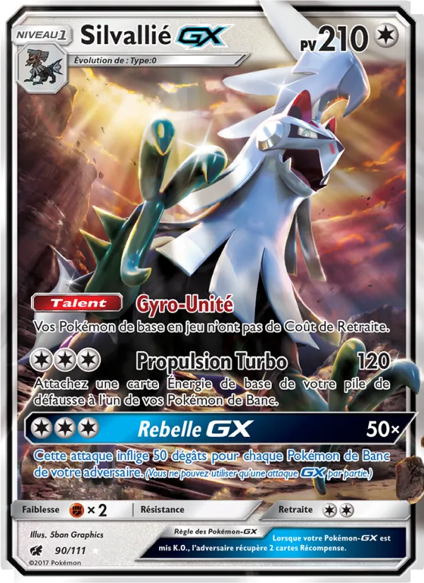 Silvallié GX Invasion Carmin 90/111