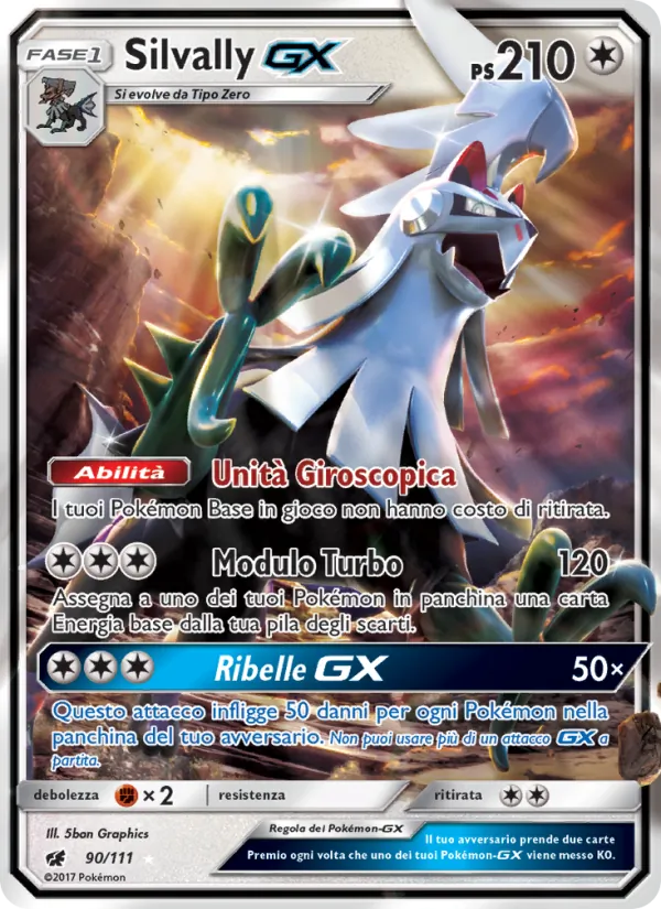 Silvally GX Invasione Scarlatta 90/111