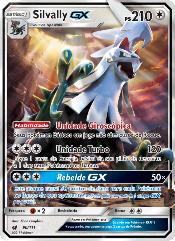 Silvally GX Invasão Carmim 90/111