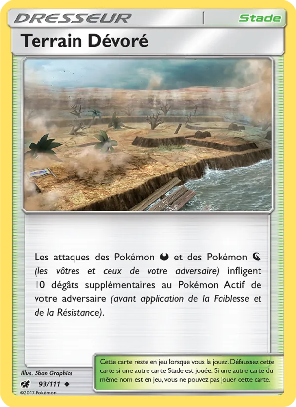 Terrain Dévoré Invasion Carmin 93/111