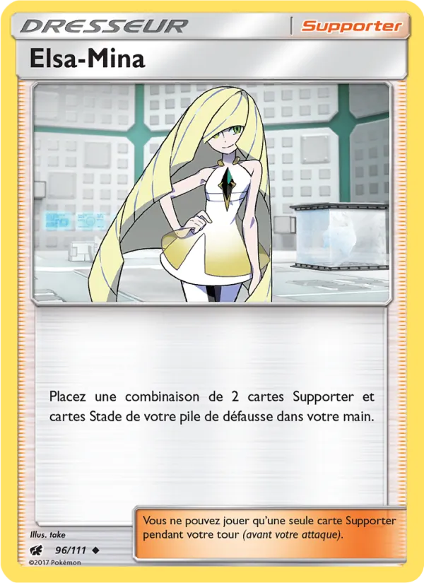 Elsa-Mina Invasion Carmin 96/111