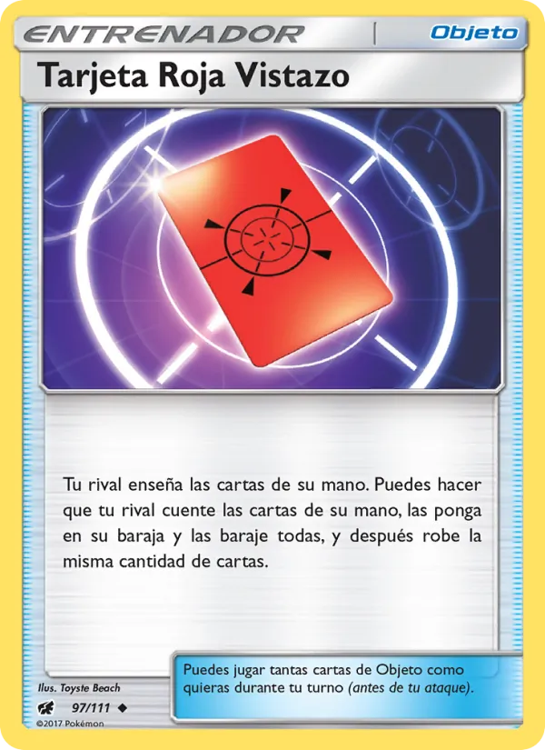 Tarjeta Roja Vistazo Invasión Carmesí 97/111
