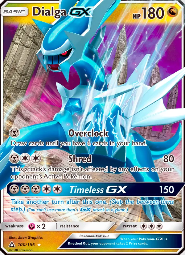 Dialga GX Ultra Prism 100/156