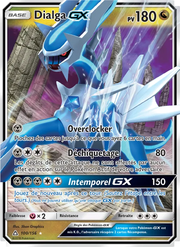 Dialga GX Ultra-Prisme 100/156