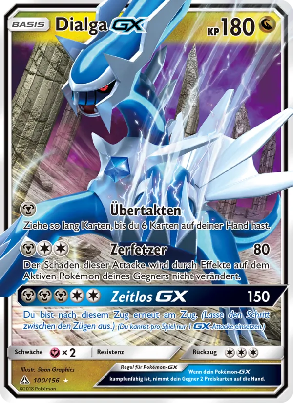 Dialga GX Ultra-Prisma 100/156