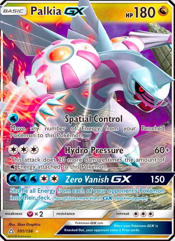 Palkia GX Ultra Prism 101/156