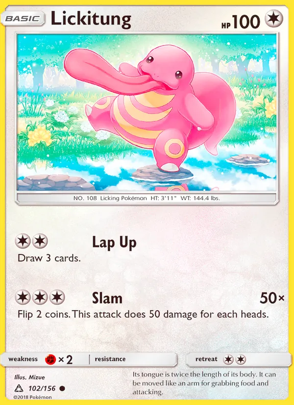 Lickitung Ultra Prism 102/156