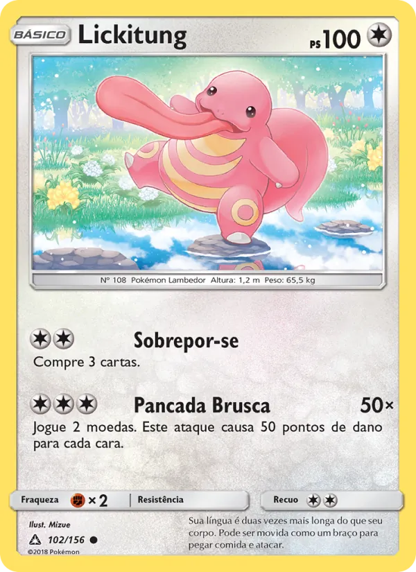 Lickitung Ultra Prisma 102/156