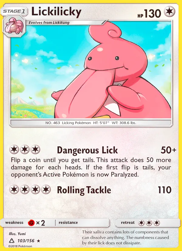 Lickilicky Ultra Prism 103/156