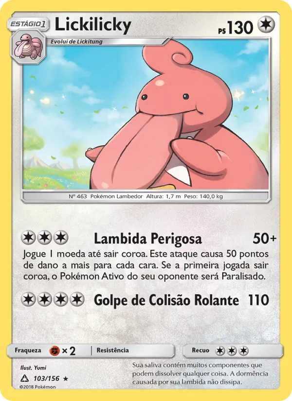 Lickilicky Ultra Prisma 103/156