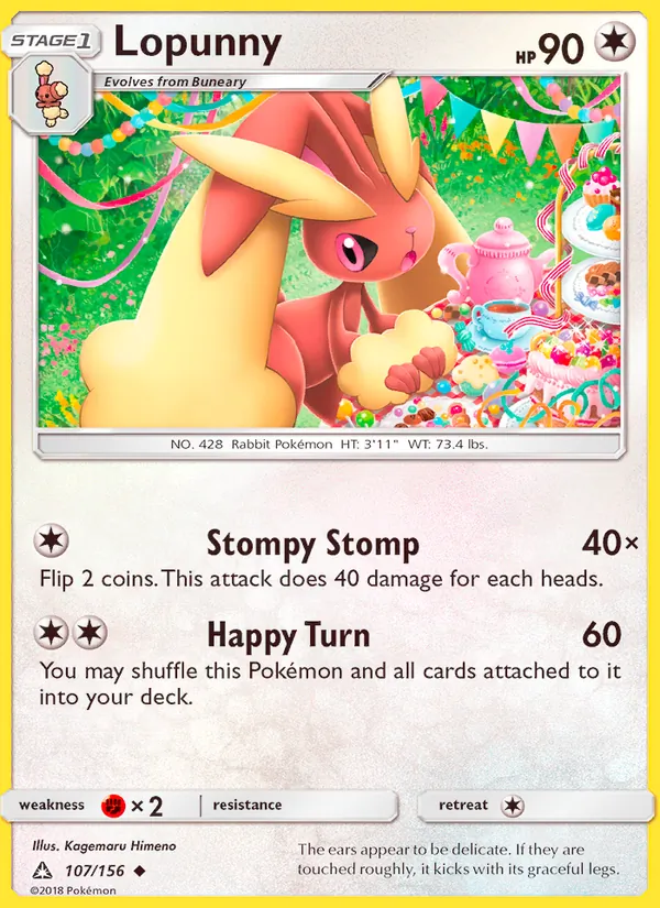 Lopunny Ultra Prism 107/156