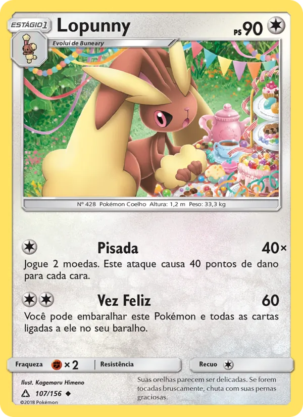 Lopunny Ultra Prisma 107/156